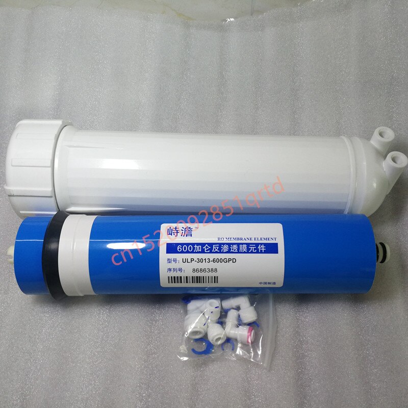 Cartucho de filtro de agua 600 Gpd 3013-600, carcasa de filtro de agua de membrana RO para Osmosis Inversa, piezas de sistema, filtro Ro