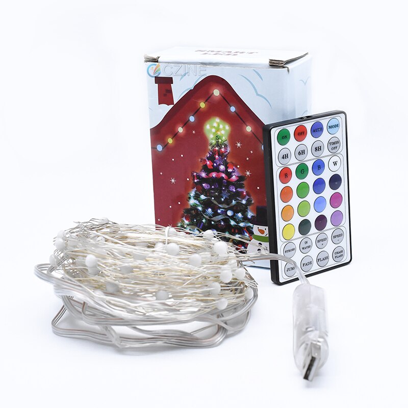 Czinelight Kids 5V Usb Full Color Rgb Decoratie Licht Voor Kerstboom Of Kamer