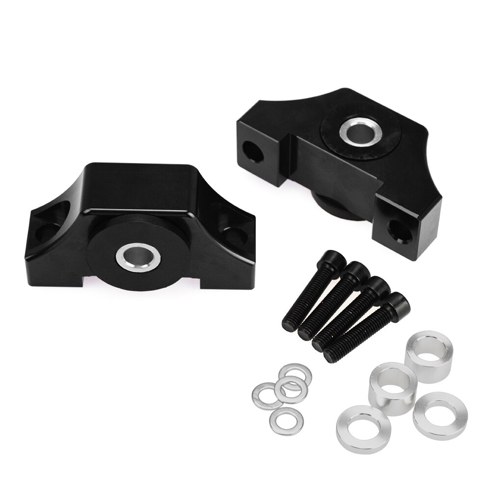 Voor Honda Civic EG EK jdm Motor Billet Motor Koppel Mount Kit B16 B18 B20 D16 D15: black