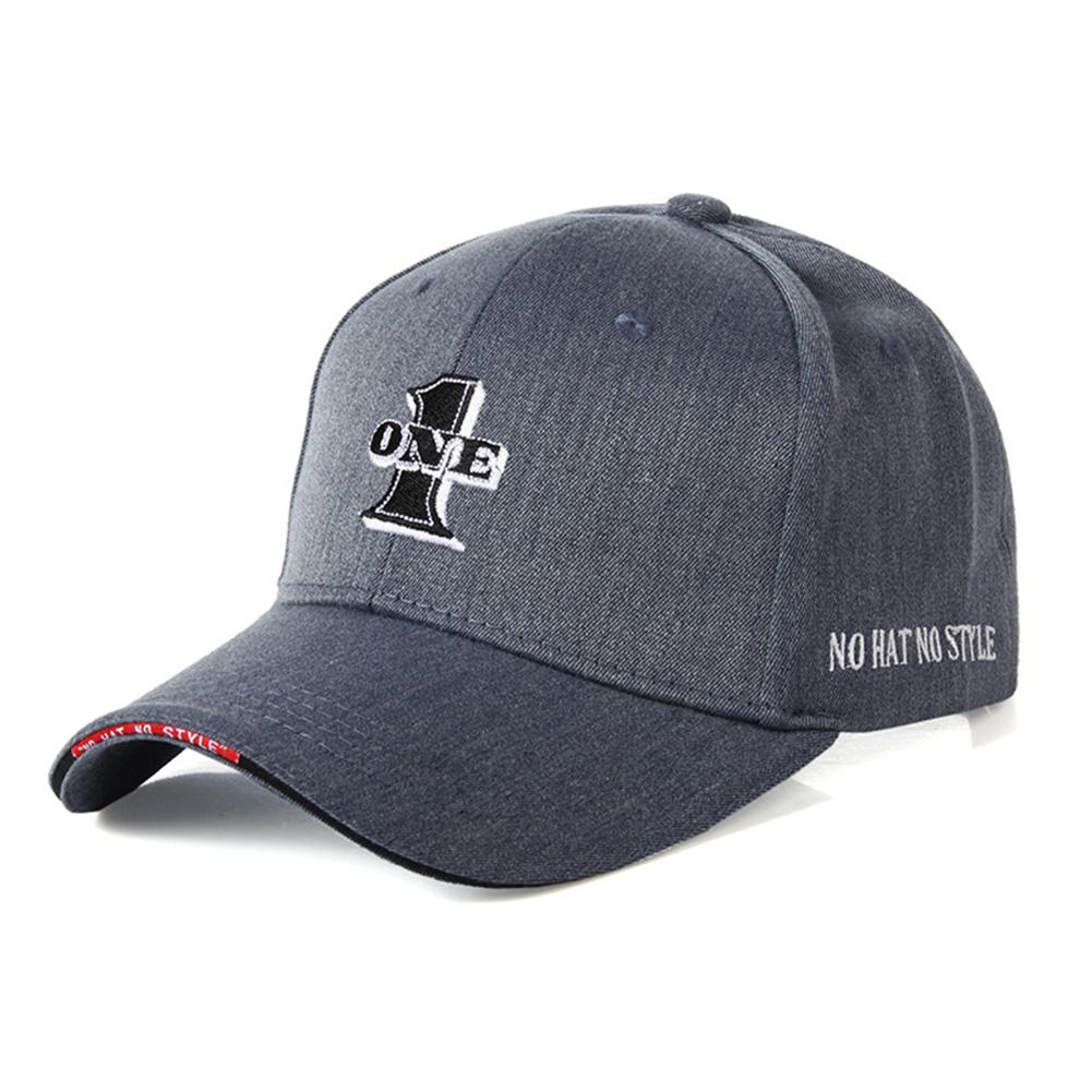 Sun Protection Letter Embroidered Cotton Baseball Hat Outdoor Sports Cap