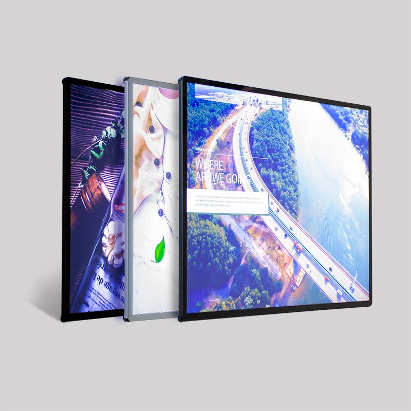 A4 small led display board slim light box sign menu board sign display