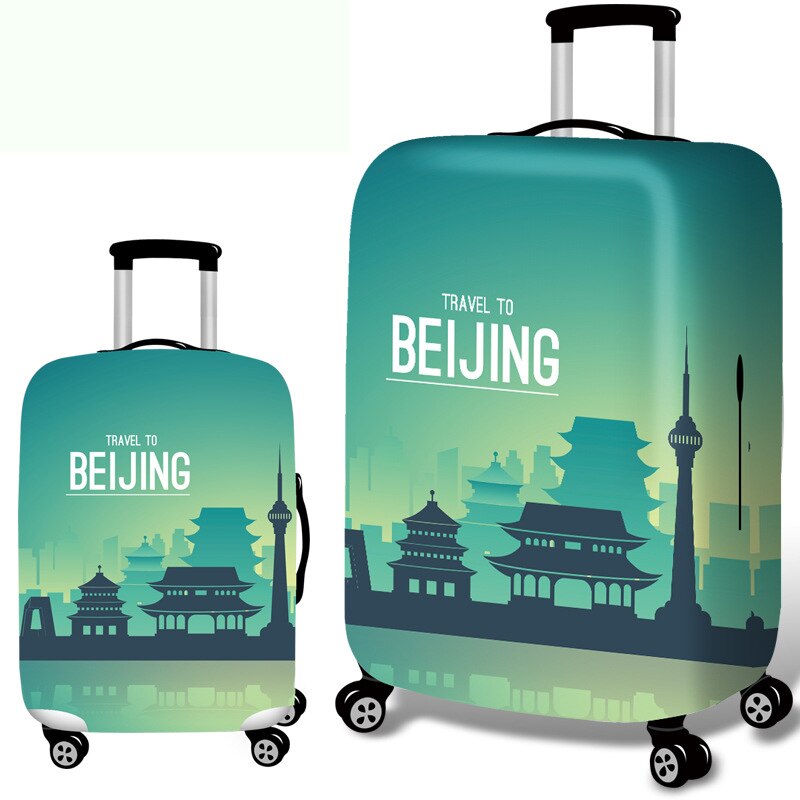 Thicken Travel Luggage Cover Elasticity Suitcase Protective Covers Travel Accessories Suitable For 18-32 Inch Case On Suitcase