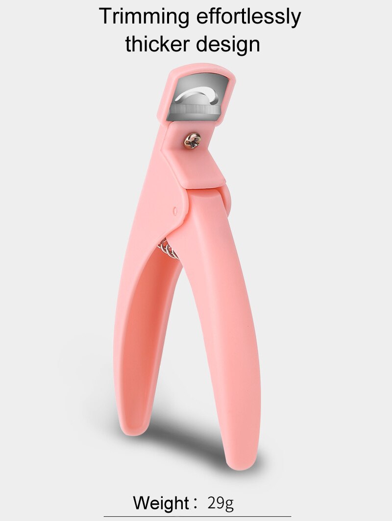 Coupe-ongles carré/rond/français, 1 pièce, coupe-ongle U Word, faux ongles Macaron, outils de manucure à faire soi-même