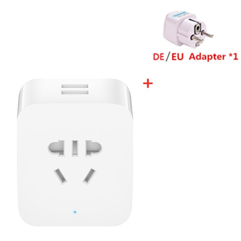 Originele Xiaomi Mijia Smart Socket Bluetooth Gateway Editie Dual Usb Smart Wifi Socket Power Adapter Veilig Smart Home Apparaat
