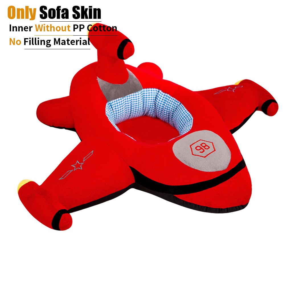 Cartoon baby bankhoes leren zitten stoel voedingsstoel hoes kinderbank hoes voor baby babystoel bank zonder katoen