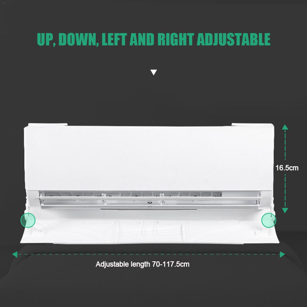 Anti Direct Blowing Retractable Air Conditioner Shield Cold Air Conditioner Wind Deflector Baffle Guide Cover For Home Accessori