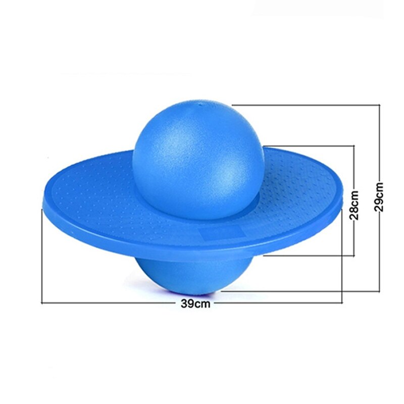 Hopper Pogo Ball Balance Board Hop Bounce Jump Fitness Planet Jumping Toy TOO789