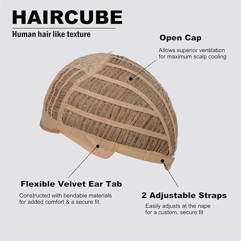 HAIRJOY Synthetic Hair 80s Tina Diva Costume Wig for Women Big Blonde Rocker Mullet Wigs Glam Punk Rock Rockstar Cosplay Wig