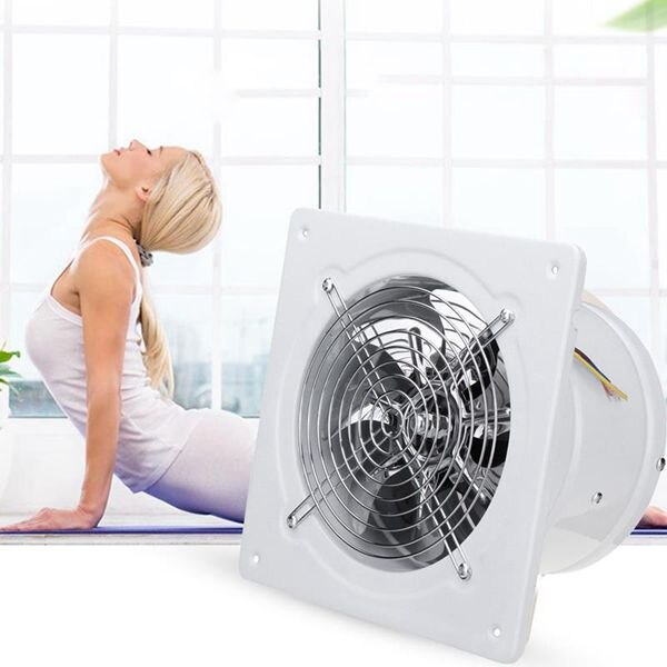 Exhaust Fan 7 Inch Exhauster Wall Mounted Low Nois... – Grandado