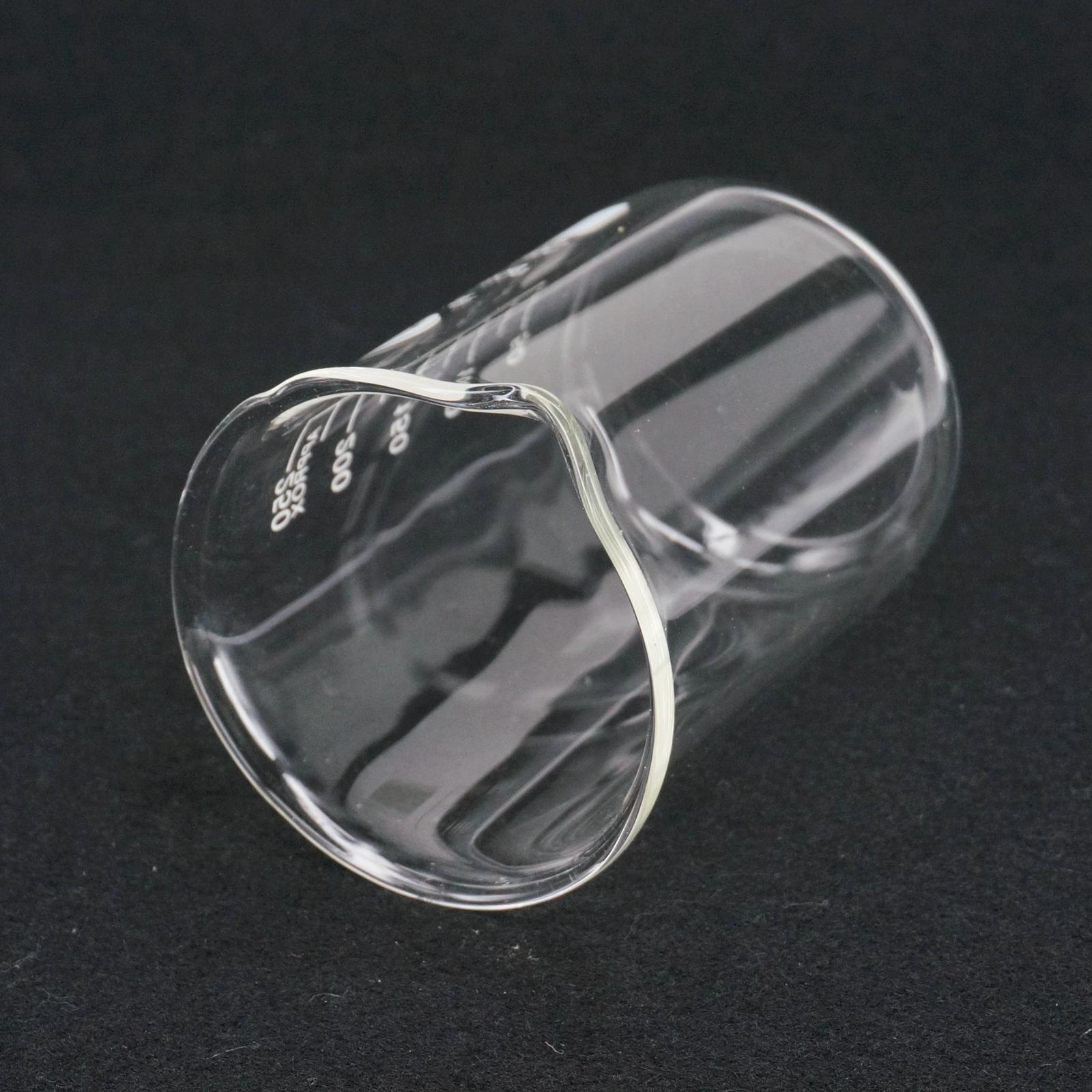 250ml Low Form Beaker Chemistry Laboratory Borosilicate Glass Transparent Beaker Thickened with spout FREE SHIP