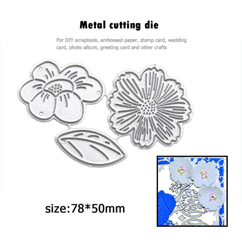 DIY Scrapbook Cutting Dies Handmade Paper Stencils Scenery Love Pattern Embossing Templates Decorative Accessories