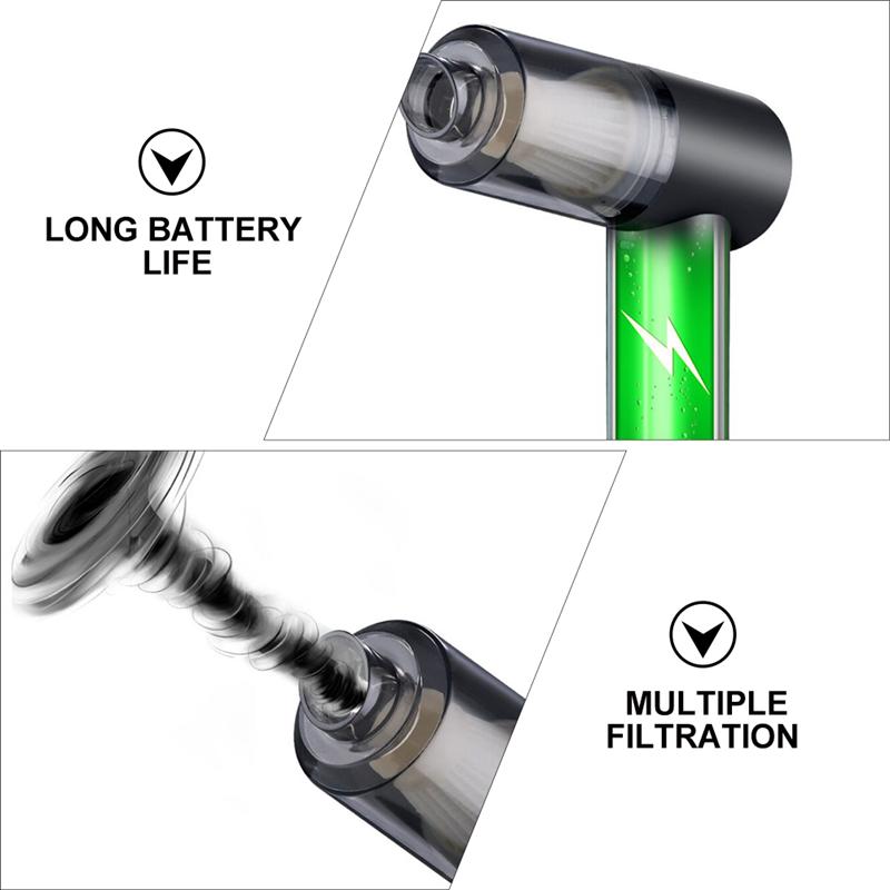 Rechargeable Dust Collector Handheld Low Noise Household Automobile Vacuum