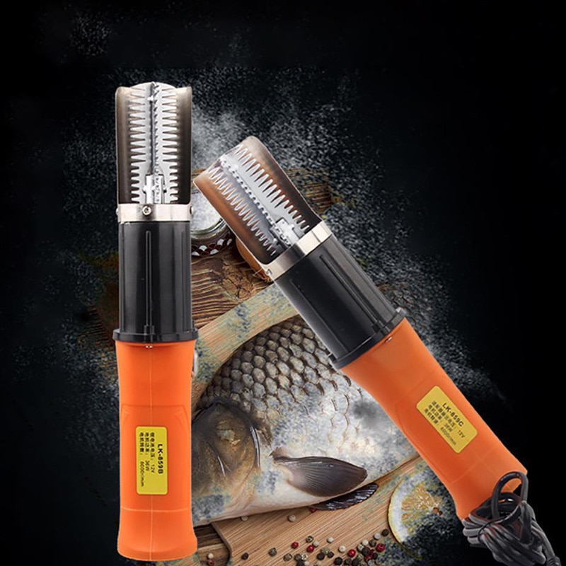 1 Pcs Electric Fish Scaler Fishing Scalers Clean Remover Cleaner Descaler Waterproof XHC88