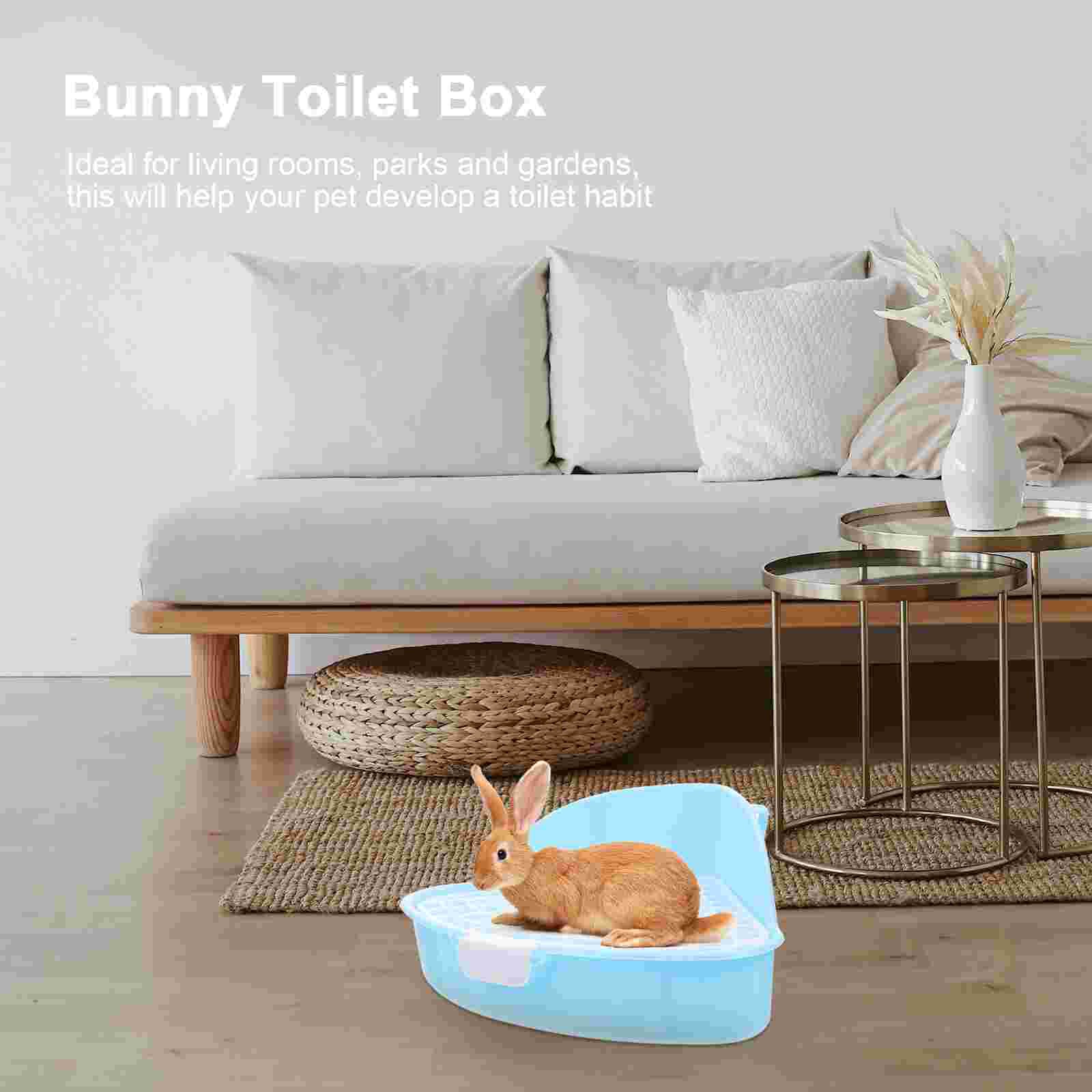 Kaninchen Wurf Kasten Kunststoff Kleine Tiere Töpfchen Ecke Wc Wurf Container