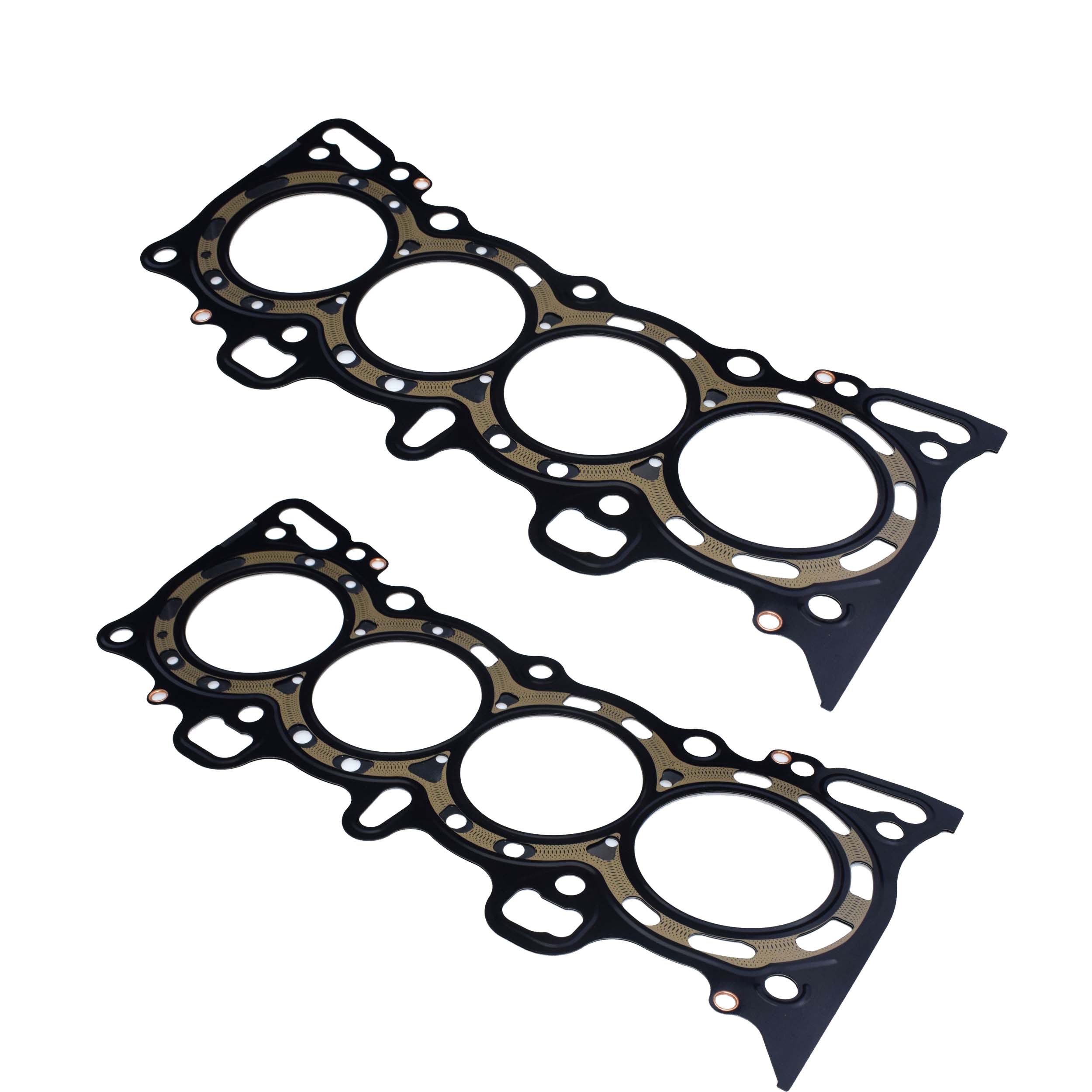 Flerskiktad topplock packning i stål för honda civic 1.6l 1988-2000 12251-p08-004 12251-p2j-004 9123pt 12251-pm5-s01: 2 stycken