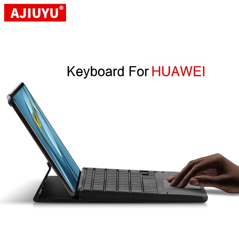 AJIUYU TouchPad klawiatura podświetlenie dla HUAWEI MatePad 11 Pro 10.8 12.6 10.4 M6 Lite M5 T5 T8 M3 M2 HONOR V6 V7 Pro Tablet Case