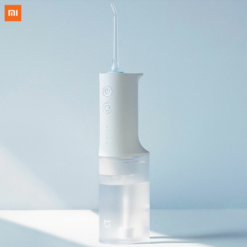 XIAOMI MIJIA MEO701 Portable Oral Irrigator Dental Irrigator Teeth Water Flosser bucal tooth Cleaner waterpulse 200ML 1400/min: Default Title
