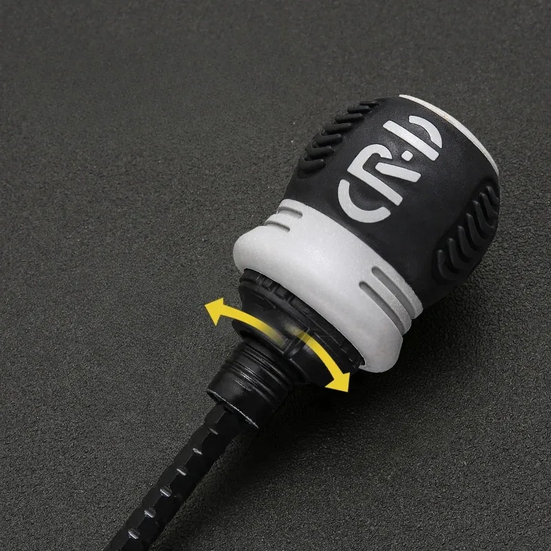 Ratchet Screwdriver Set Short Shaped Radish Head High Hardness Labor-saving Multi-functional Dual-purpose: Default Title