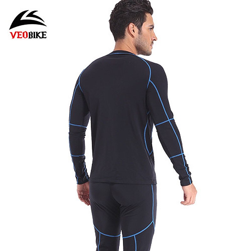 Men's Thermal Underwear Male Apparel Sets Autumn Winter Warm Clothes Riding Suit