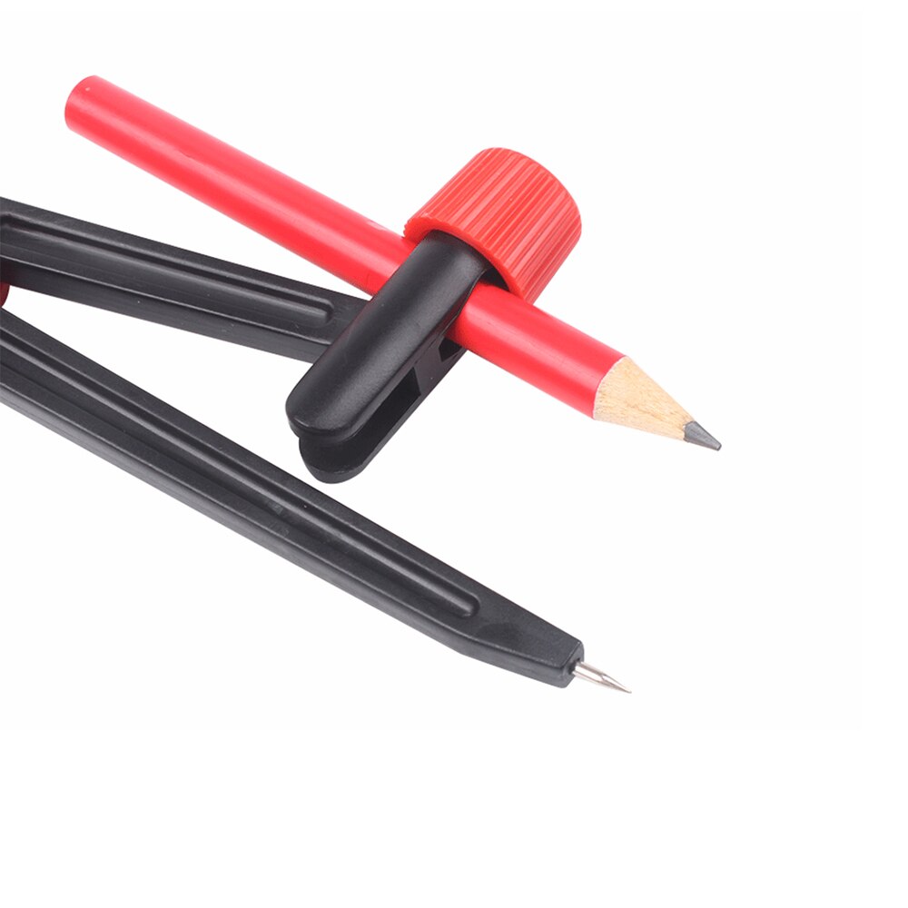 8 Pieces Compass Set Math Geometry Drawing Tools Includes Rulers Protractor Compass Eraser Pencil Sharpener for School Supplies