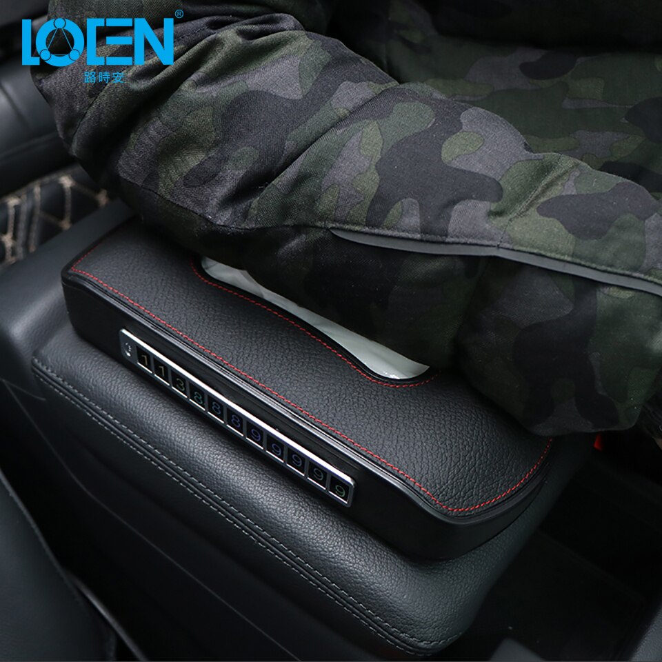 Caja de pañuelos de cuero PU para coche, soporte para visera solar, reposabrazos, colgante, tipo bloque, almacenamiento de servilletas de asiento, color negro y Beige, 1 unidad