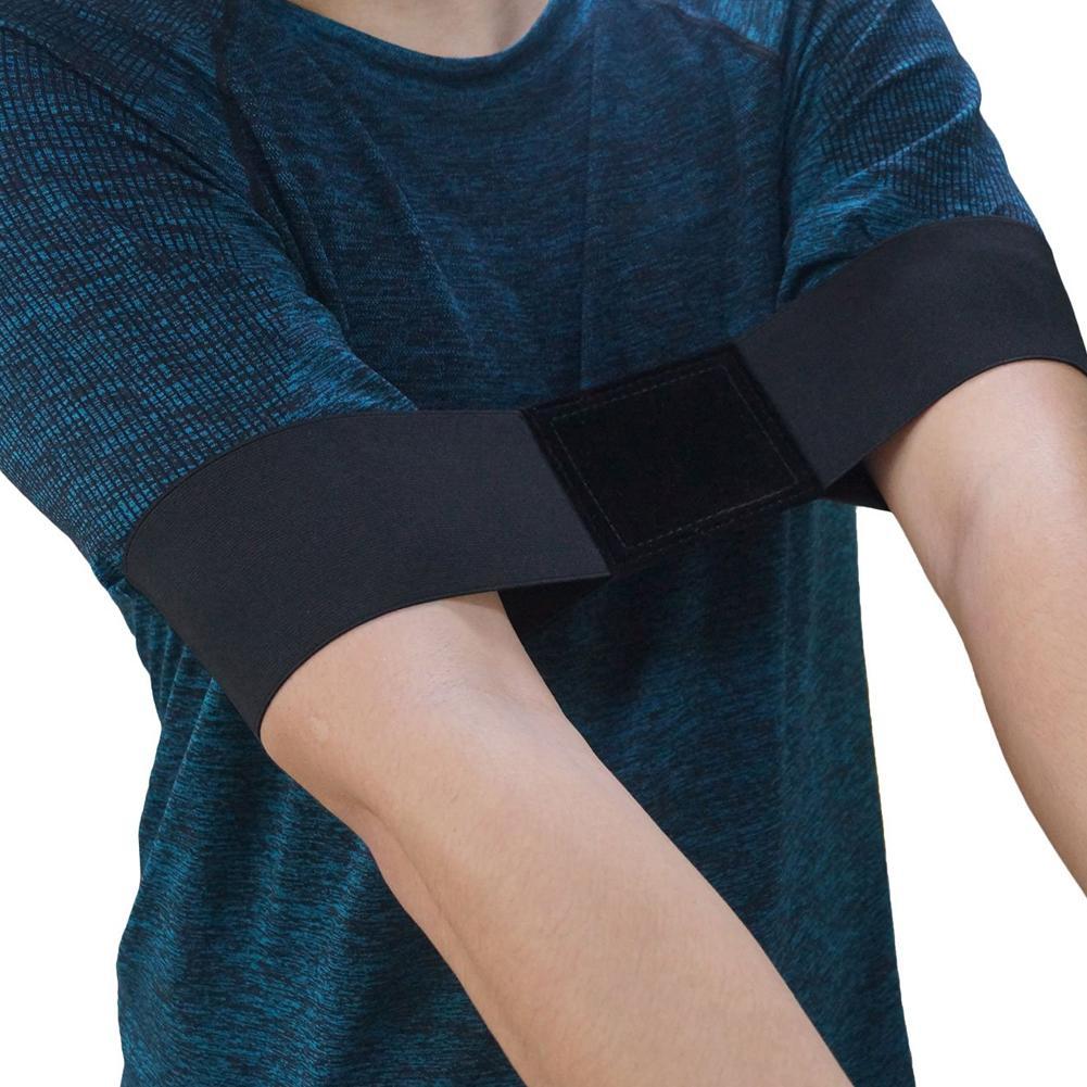 Arm hållning rörelse korrigering bälte 39 x 7 cm elastisk rörelse hållning bälte korrigering golf golf arm nylon  r3 u 3