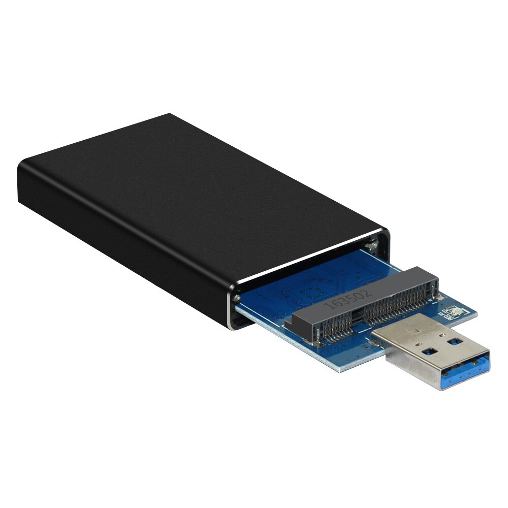 USB 3.0 to MSATA SSD Hard Disk Box External Hard Drive Case