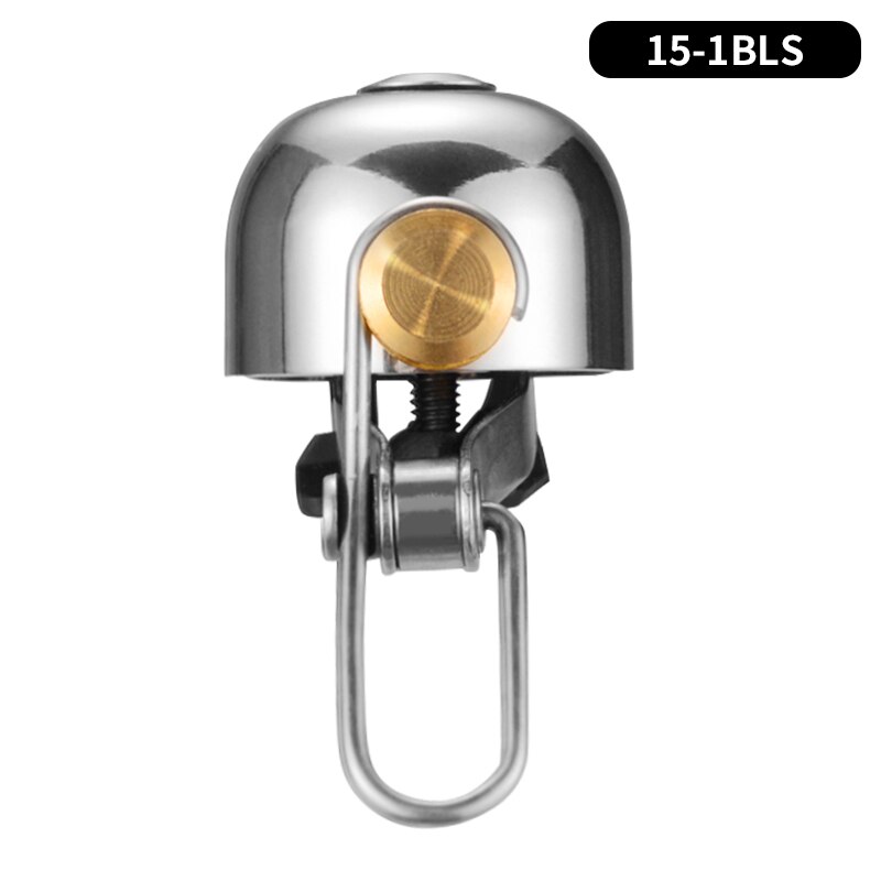 Rockbros Fietsbel Aluminium Gewone Klassieke Stuur Bike Bell Fietsen Ring Geluid Mtb Racefiets Hoorn Fiets Accessoires: 15-1BLS