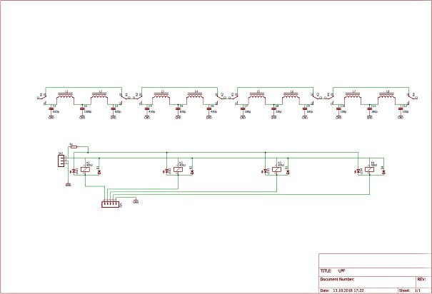 XF-LPF-HF 12v 100W HF low pass LPF unit 3.5Mhz-30Mhz DIY kits/ Assembled