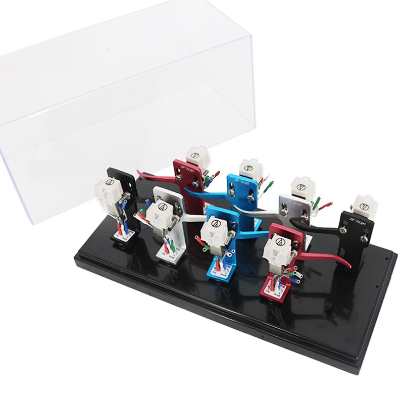 Universal Headshell Cartridge Keeper Phono Acrylic Shell Case Box Stylus Holde