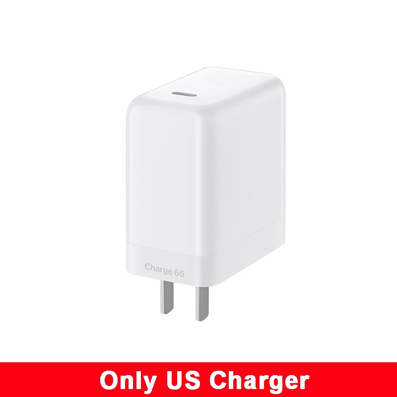 65W Warp Charger For OnePlus 9 Pro 9R 8T 6A 1M USB-C to USB-C Dash/Warp Charging Adapter For One Plus 8 Pro Nord 7T Pro 7 6T 1+6: Only US Charger