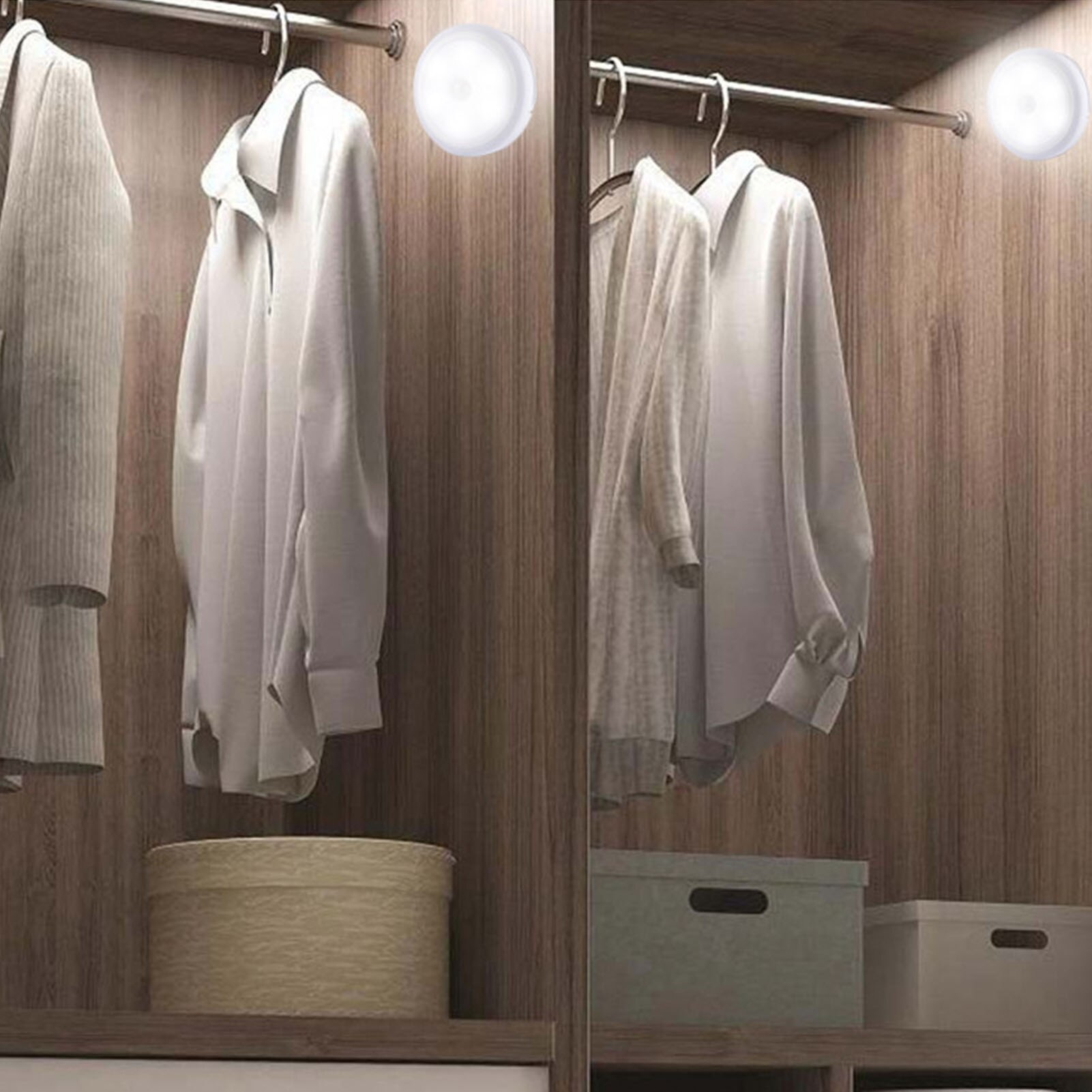 Intelligente Draadloze Menselijk Lichaam Inductie Lamp Automatische Led Nachtlampje Opladen Garderobe Gangpad Licht Nachtkastje Inductie Lamp