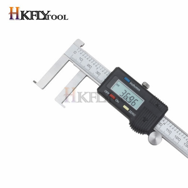 10-150mm Inside Groove digital Caliper With Knief Edge electronic inside groove vernier caliper measuring tool