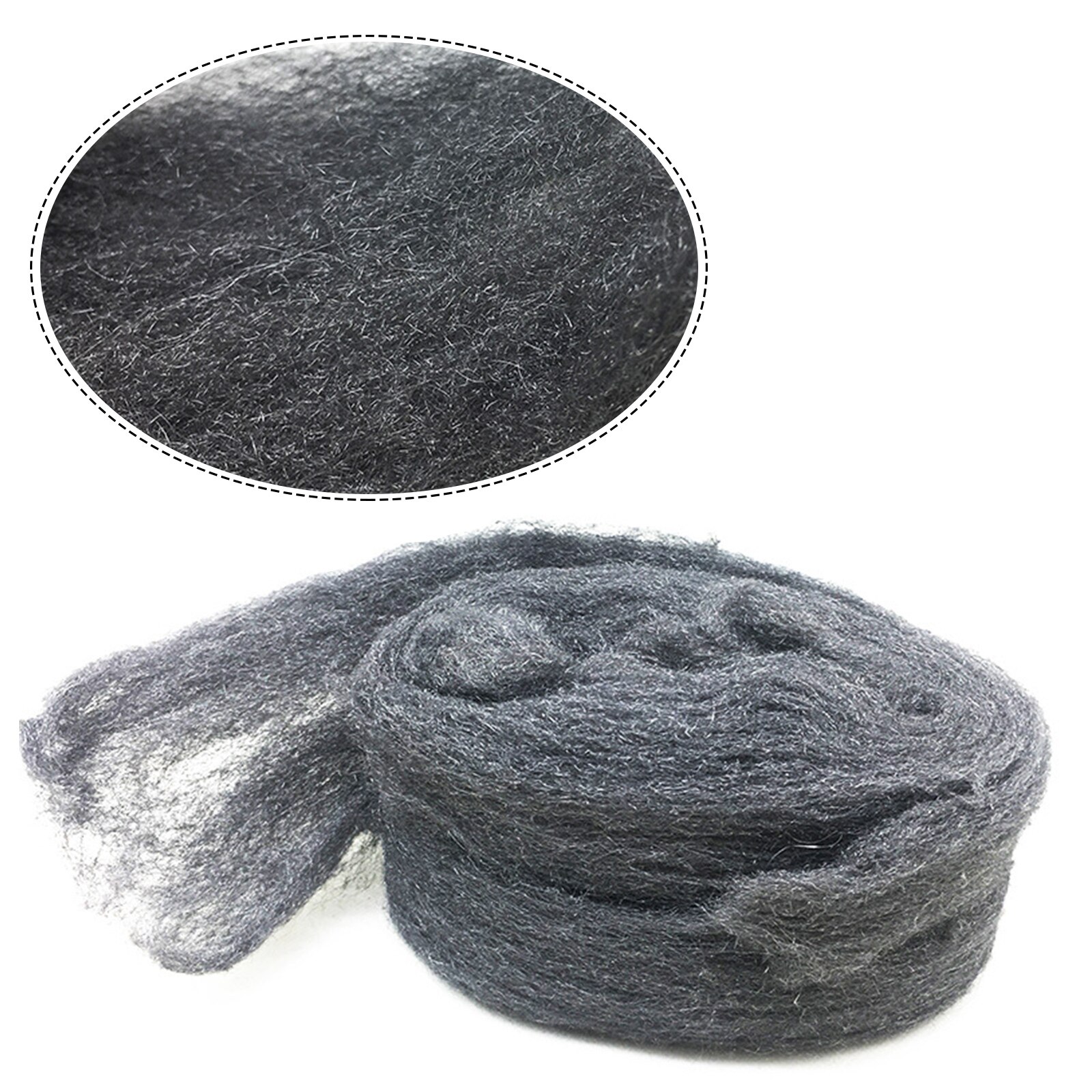 Portable Steel Wire Wool Grade 0000 For Polishing Cleaning Removing Remover Non Crumble Polishing Sponge Car Wash Tools