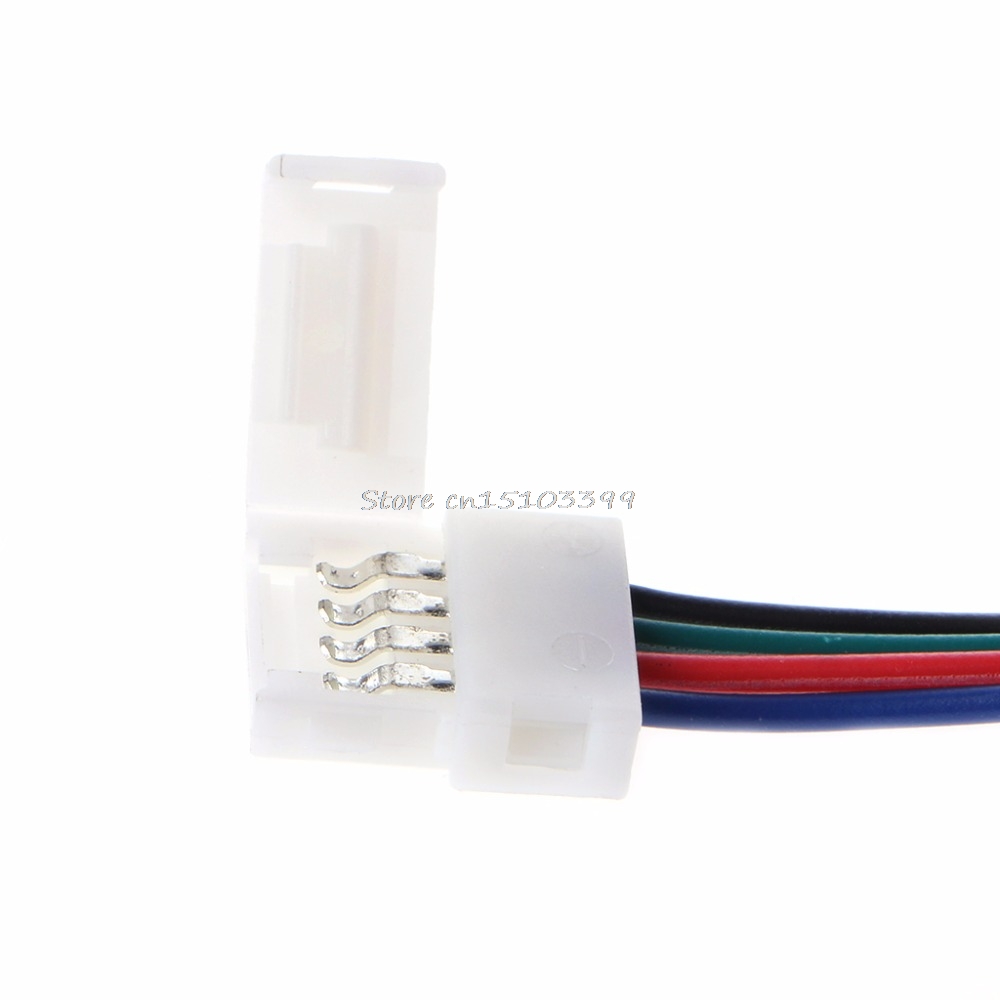 5Pcs 15cm 4 Pin 4 Pin 5050 3528 LED RGB Strip Extension Connector Cable Wire LED Strip Extension Cable G08 Whosale