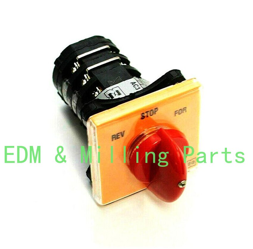 Suitable AC 50-60HZ Milling Machine Part Forward Reverse CNC 3 Phase Motor Mill Switch For BRIDGEPORT