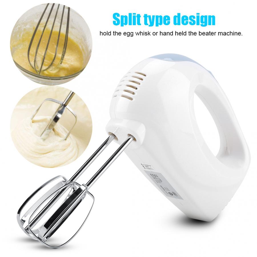 100W 220V Electric Whisk Hand Held Egg Beater Whisk 5 Rate Cream Mixer Baking Cake Tools Kitchen Electrica Cream Mixer