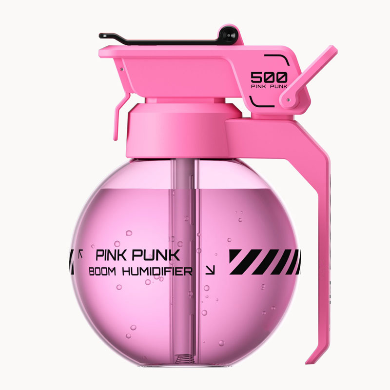 Humidificador de aire de Granada Cyberpunk, difusor de humidificador de aromaterapia de aceite esencial de Granada decorativa, para deportes electrónicos, 2025: Rojo óxido