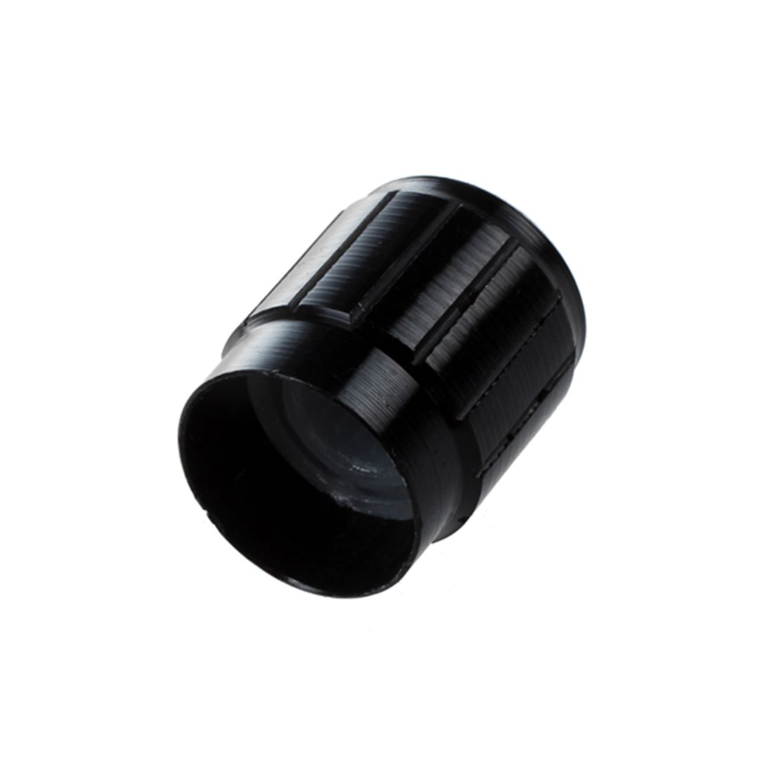 10 Stück Metall-Knöpfe Für Potentiometer – 6 Mm Rändelwelle, Schwarz, 15 X 17 Mm, Für Regler