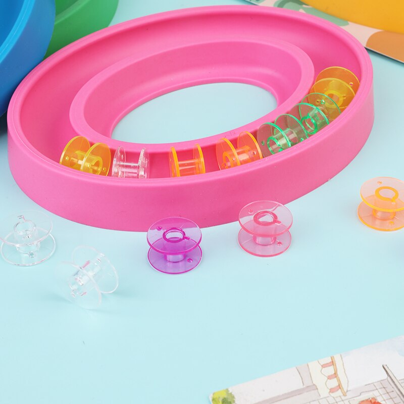 MIUSIE Sewing Thread Bobbin Holder Spool Holder Organizer Clamp Clips Bobbin Buddies Embroidery Sewing Tool Accessories