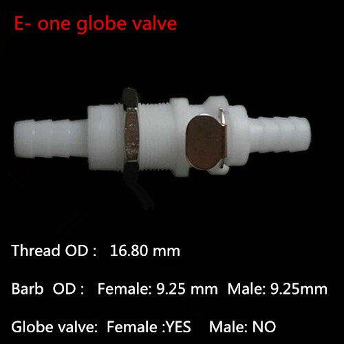 CPC Quick-Disconnect Hose Barb Quick Connector: 14