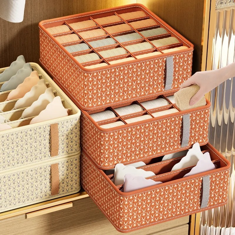 Organisation Kasten Multifunktionale Haushalt Unterwäsche Socken Sortierung Lagerung Kasten Schlafsaal Lagerung Artefakt Unterwäsche Lagerung Kasten