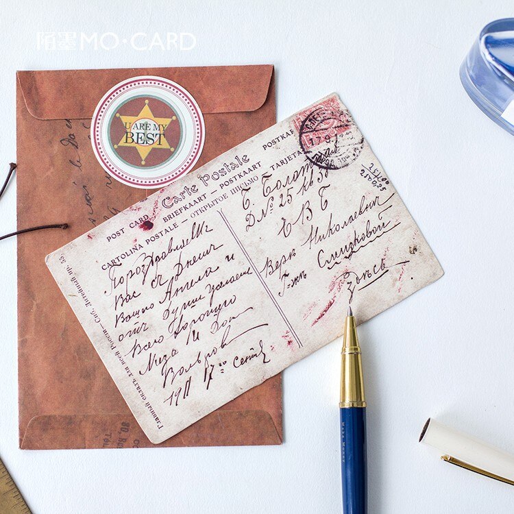 30sheets「Memories Of Restoring」Series Message Greeting Card Year Cards Postcard Bookmarks Aesthetes Stationery