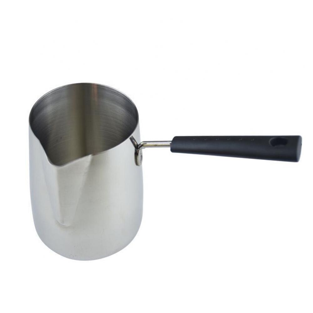 Jarra de fusión de cera de acero inoxidable, jarra para derretir jabón con vela, jarra para espuma de leche, DIY