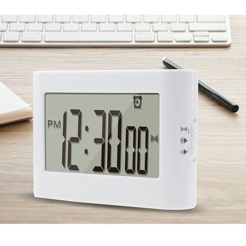 Digital Kitchen Timer, Alarm Clock, Digital Clock with Loud Alarm, Large LCD Displays, Multi-Function Timer for Cooking