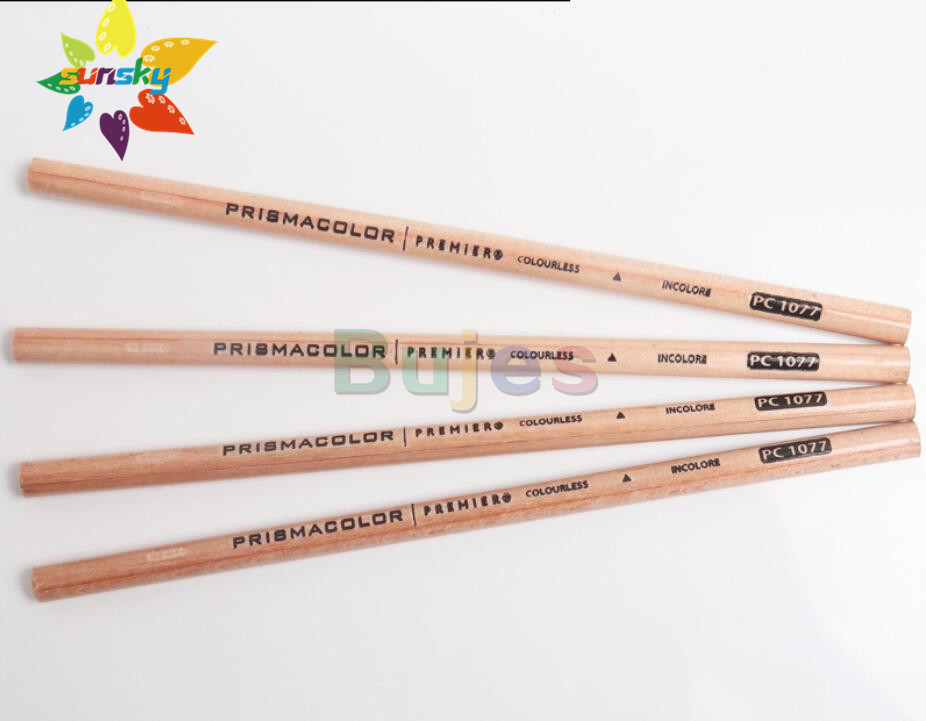 Prismacolor Premier Sketch Pencils Oily Color Pencil PC935 PC938 black white Pencils PC1077 Blending Color Pencils art Supplies: 4PC PC1077