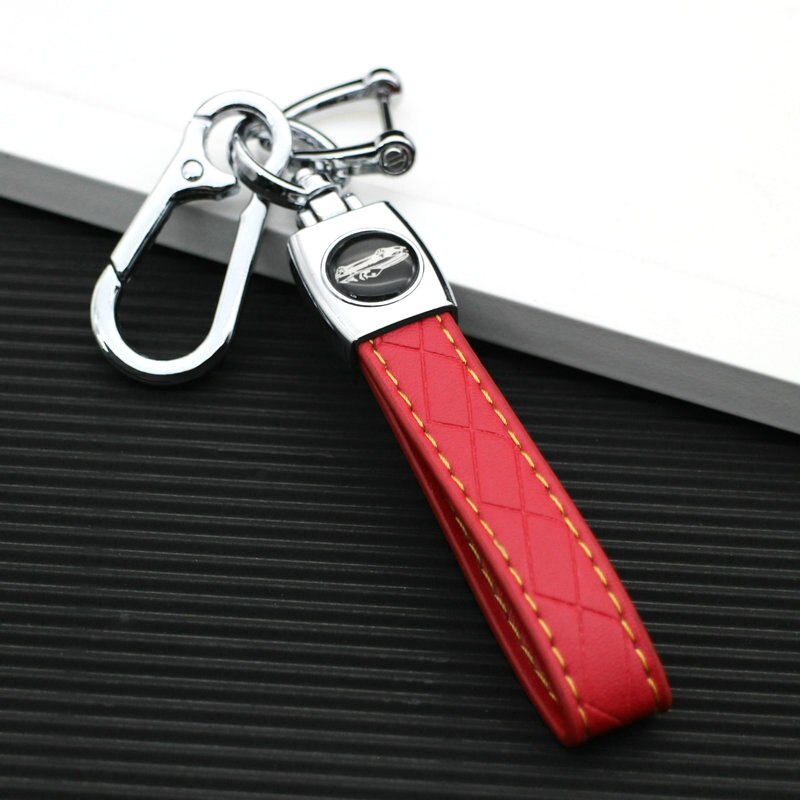 Funda de TPU para llave remota de coche, carcasa para VW, Volkswagen, Golf 7, MK7, Tiguan, MK2, SEAT Ateca, Leon FR 2, Ibiza, Skoda Octavia A7: Red keychain