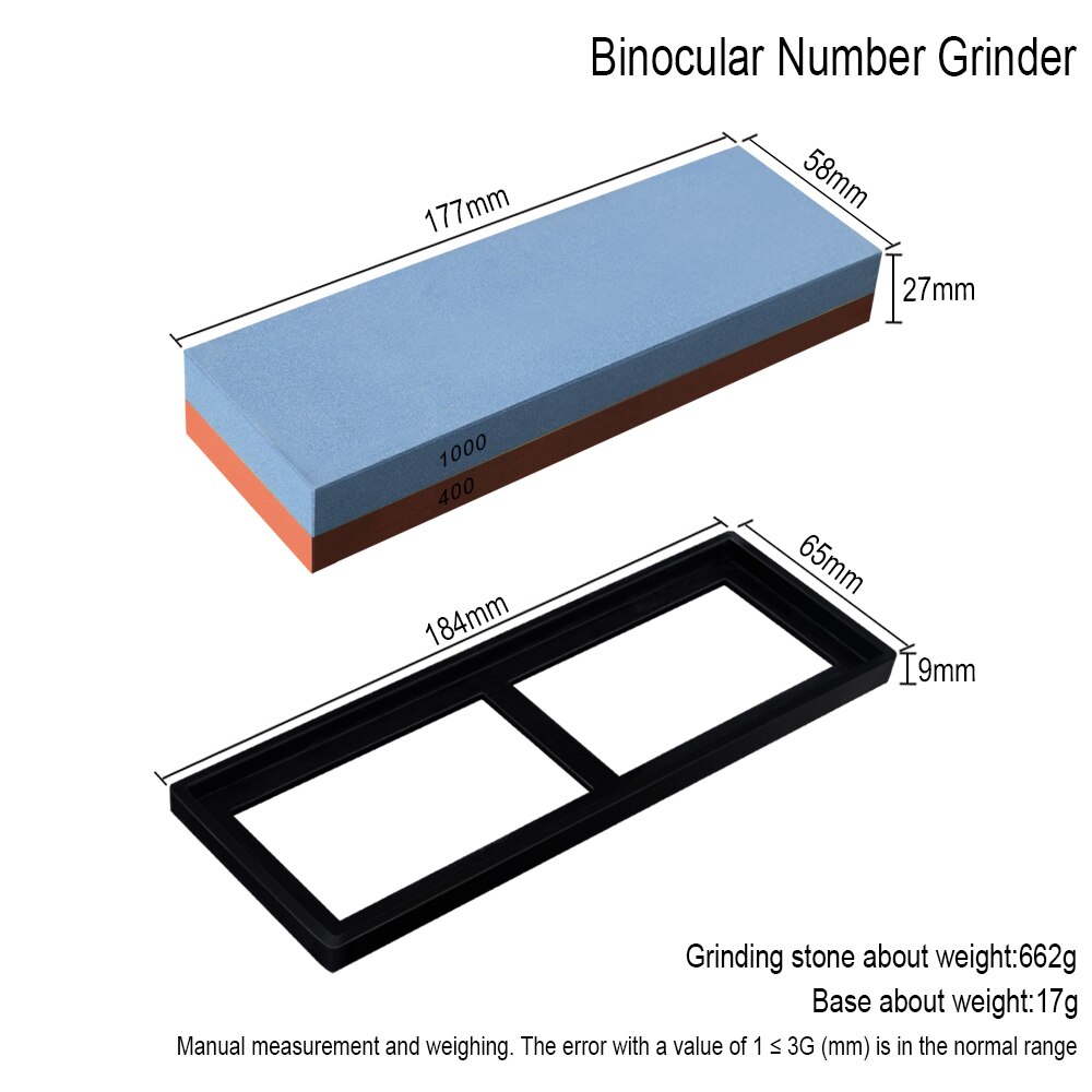 240 800 3000 Grit Knife Sharpener Whetstone Sharpening Stone Kitchen Grinding Double Side Japanese Sharpening Tool: D.