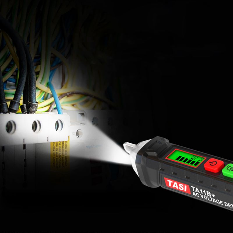 12-1000V Non-Contact Ac Voltage Detector Lcd Digitale Display Test Meter Electeic Pen Met Instelbare Gevoeligheid handige Volt Stic