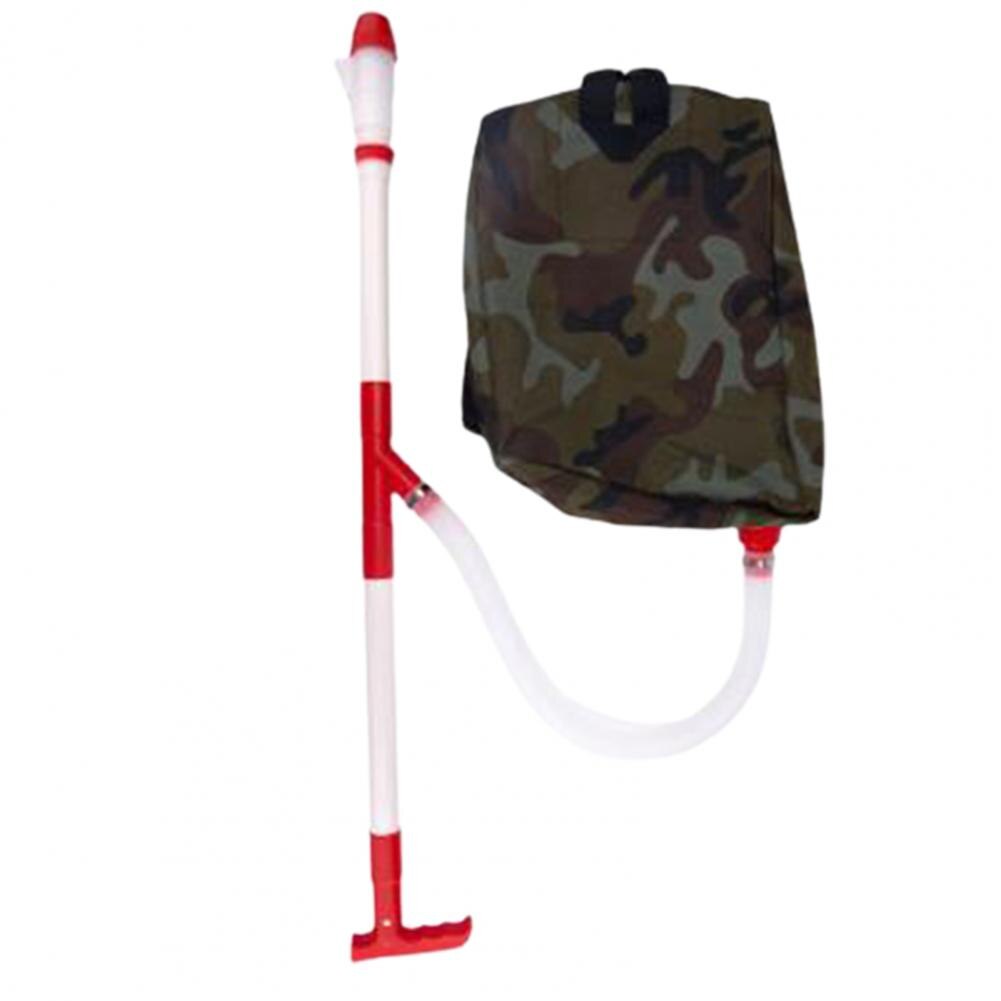 Fertilizer Spreader Multi-Purpose PVC Slang Comfortable Handle Corn Fertilizer Spreader for Yard Garden Supplies Home Garden